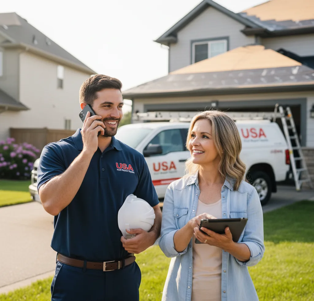 USA Roof Repair Experts customer support in Cordele